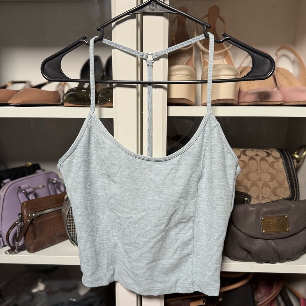 Victoria’s Secret Light Blue Essential Tank Top Women’s Size Medium - Picture 5 of 8